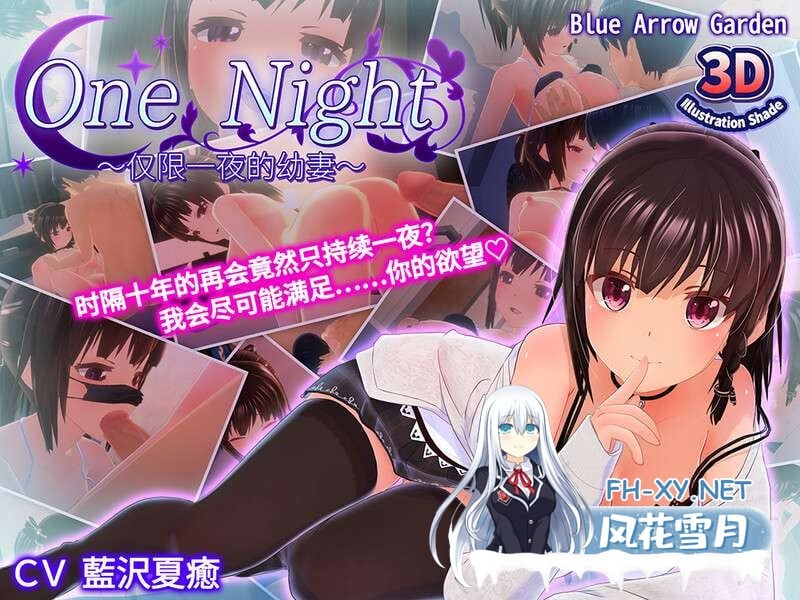 [SLG/中文/动态]One Night ~仅限一夜的幼妻~官方中文步兵版+存档[夸克/300M/UC]-1.jpg