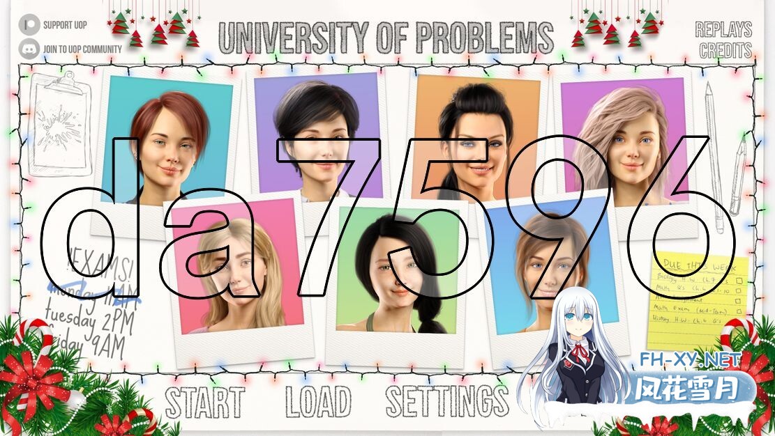 [欧美SLG/动态/更新] 问题大学 学院情缘 University of Problems v1.5.5 Extended PC+安卓 汉化版 [12.90G/百度]-1.jpg