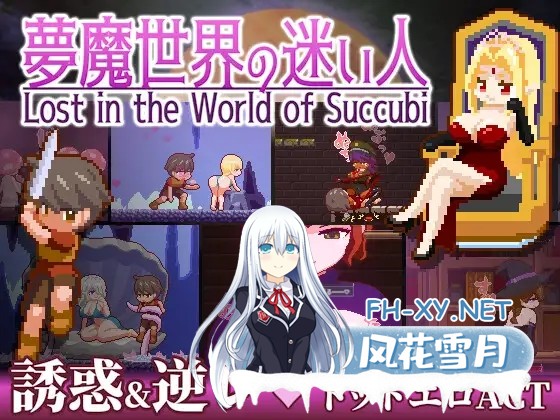 [ACT/动态/AI汉化/2D/像素/口交/乳交/巨乳][RJ01292340/しもふみ屋社团]梦魔世界的迷惑人/夢魔世界の迷い人/Lost in the World of Succubi[PC+安卓/1.30G]-1.jpg