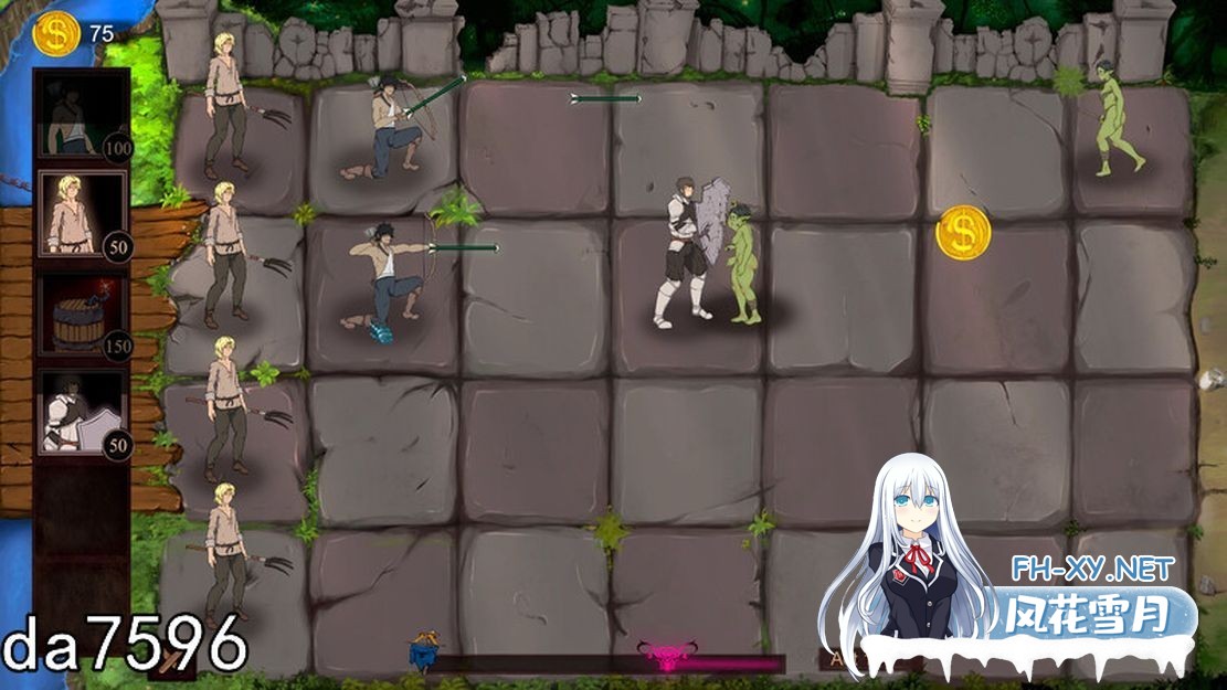 [欧美SLG动态/更新] 魔女突袭:镇守 H版植物大战僵尸 Monster girl assault！ V0.3 原版EN [600M/百度]-3.jpg