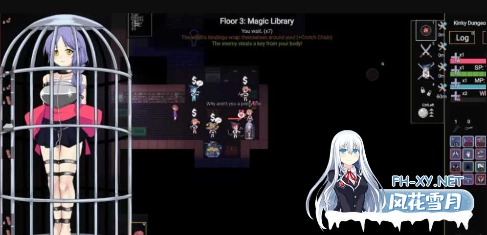 [RPG/官中/兽耳/捆绑/更新]变态的地牢/Kinky Dungeon[Ver5.4.3][PC/400M]-2.jpeg