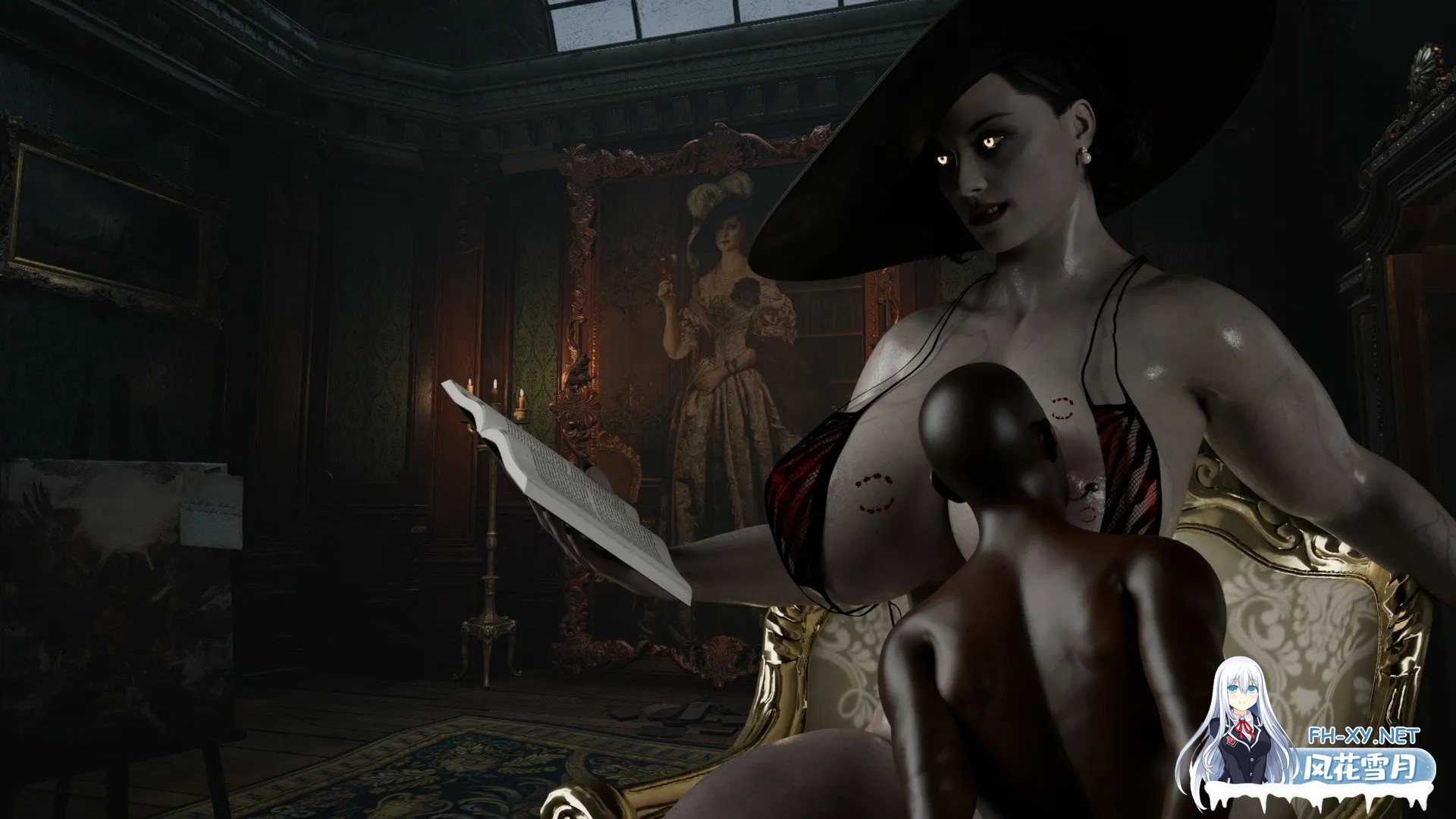 [欧美SLG/AIGPT汉化/3D]迪米特雷斯库的审判 Dimitrescu's Trial [Update 8] [PC+安卓/1.07G]-2.jpg
