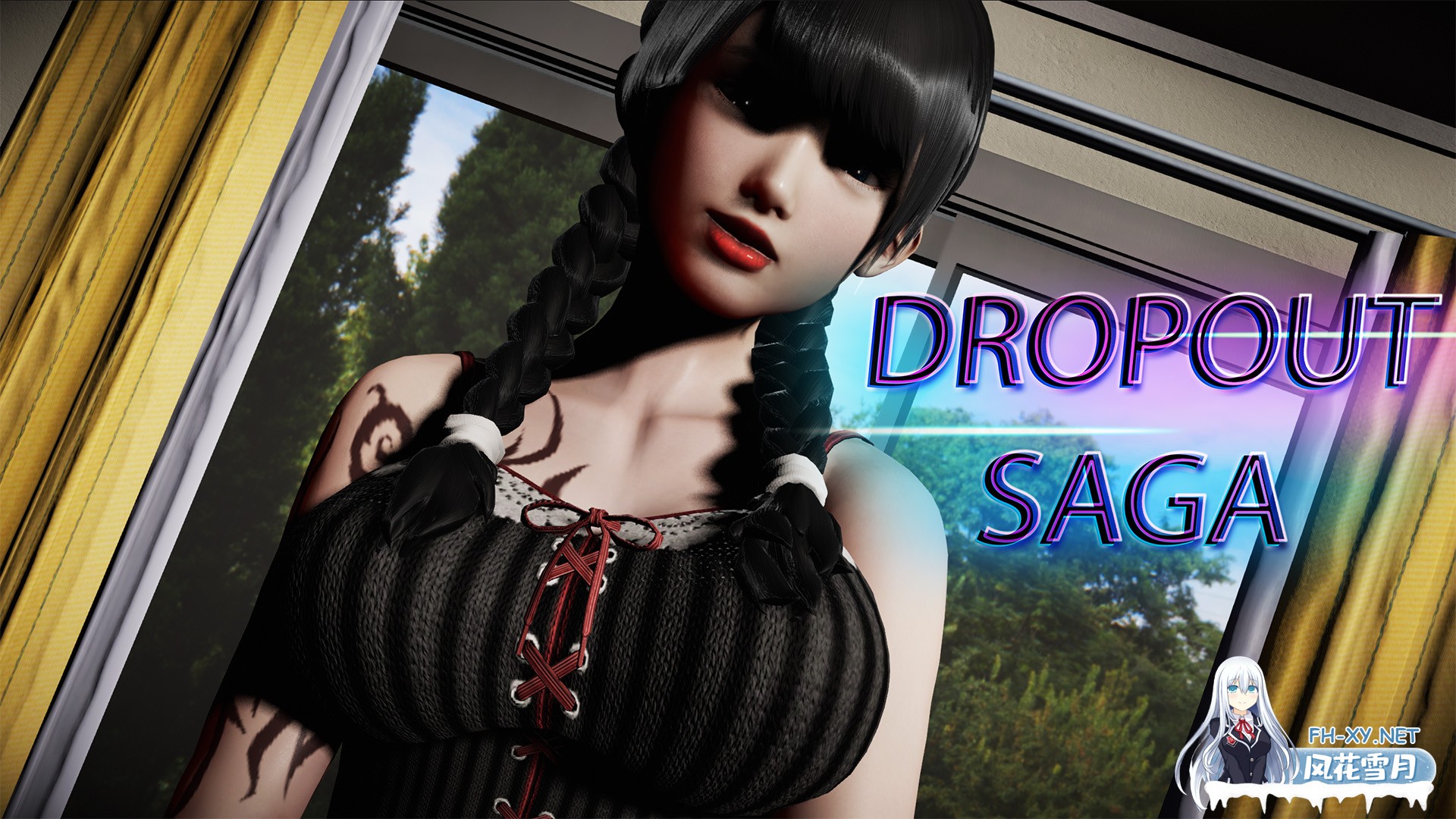 [更新/亚洲风SLG/动态]辍学/归隐传奇/Dropout Saga Ver0.11.0b PC+安卓直装/6.4G-1.jpg