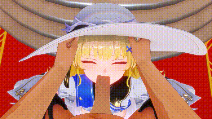 [MMD]煌めく星 4月5鸣潮 白丝裤袜菲比~被玷污的圣堂修女1+2 1080p[280m/U迅]-11.gif