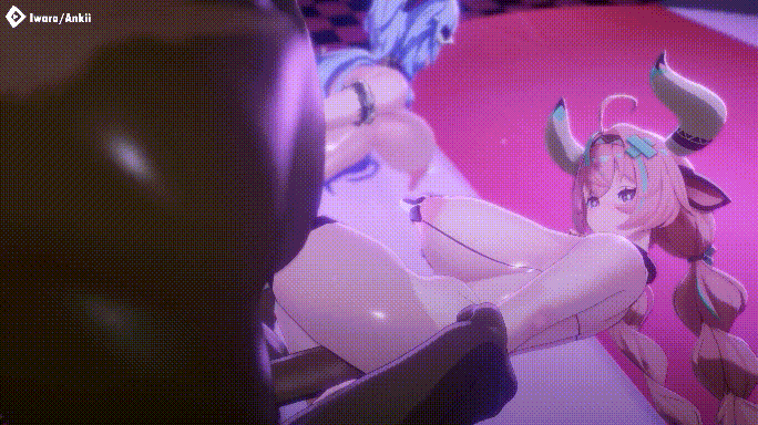 [3D]原神 乳牛甘雨和瓦雷莎喷奶乱交淫趴 1080p 有CV[249m/U迅]-5.gif