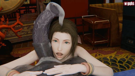 [3D/NTR/CV] wgqhs 4月新作:TIFA and AERITH and MINO 蒂法&爱丽丝 真牛头人4P侵犯中出性感女神 [1.7G]-4.gif
