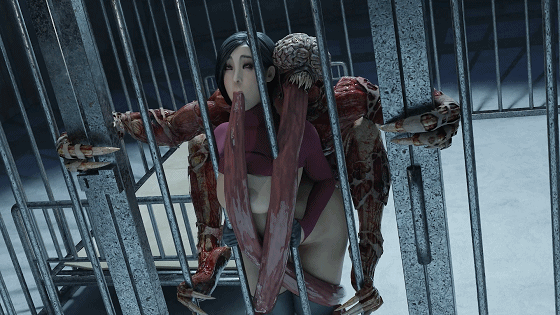 [3D/无修/NTR] Fish Animation -2504新作:艾达王+天使+雏田+隐形女侠+黑百合 性感御姐黑色巨根爆肏中出 [2.5G/UC]-2.gif