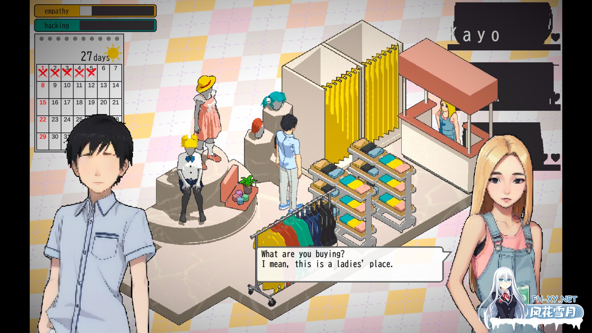 [SLG/STEAM官中/2D/部分AI作画]东京女大学生：书呆子与学霸/Tokyo College Girls : The Nerd & Queen Bees[PC/0.17G]-3.jpg