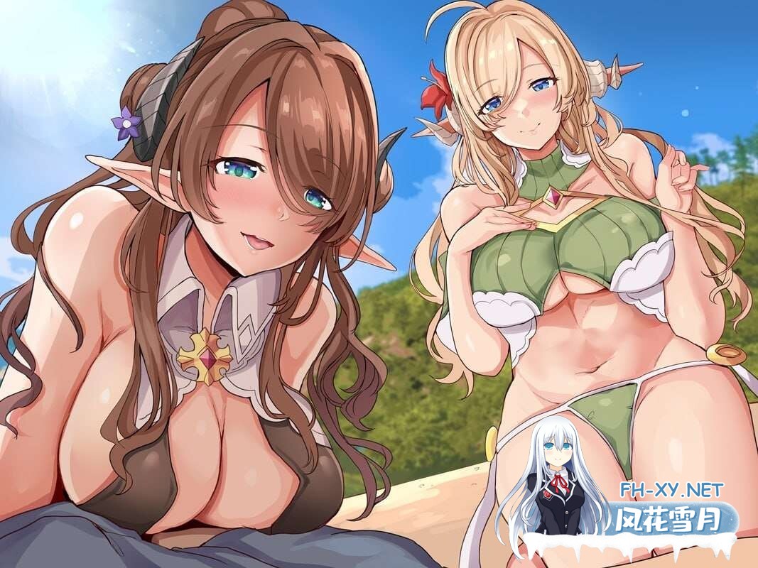 [SLG/后宫] 欢迎来到精灵岛！～推荐生育孩子的2天3夜之旅～エルフ島へようこそ!～子作り推奨2泊3日の旅～v1.0 机翻汉化版 [1G]-1.jpg