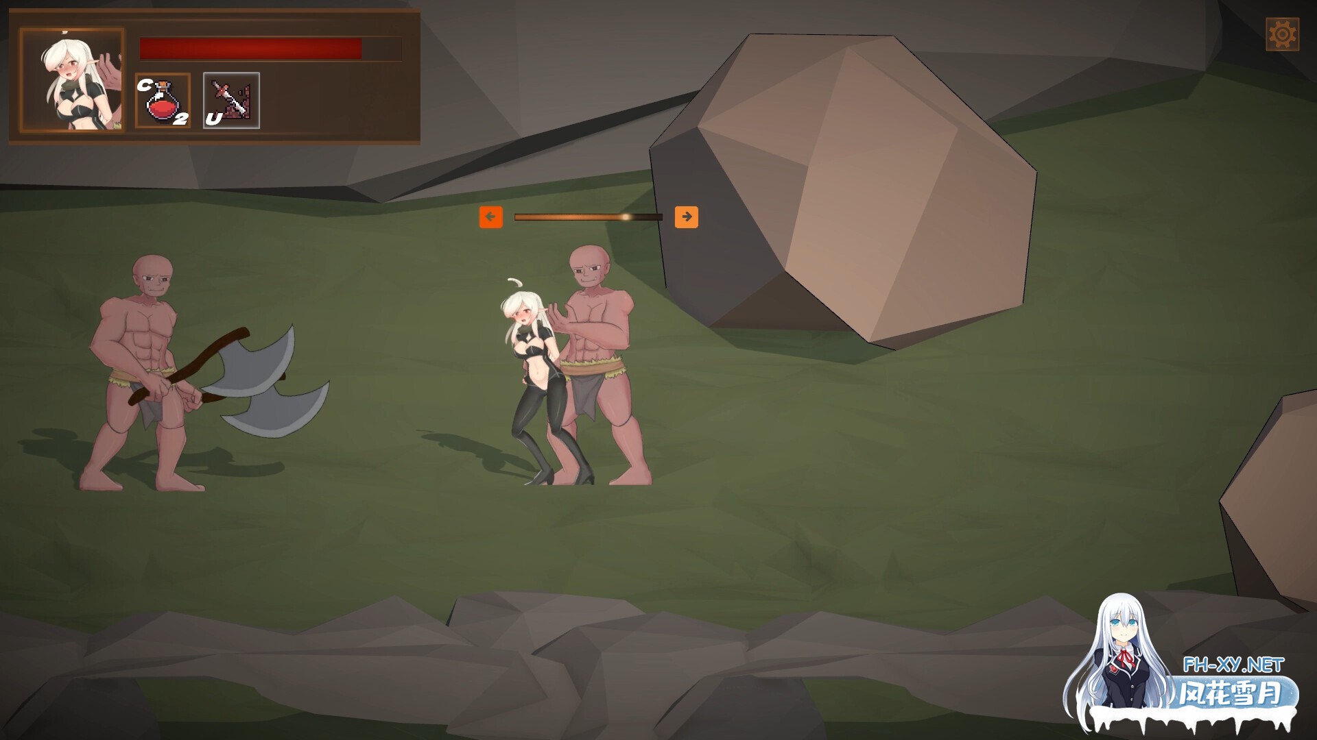 [ACT/STEAM官中/精灵/战斗H/兽X/拘束/强X/2D]迷雾深渊/Misty Abyss[体验版][PC/600M]-6.jpg