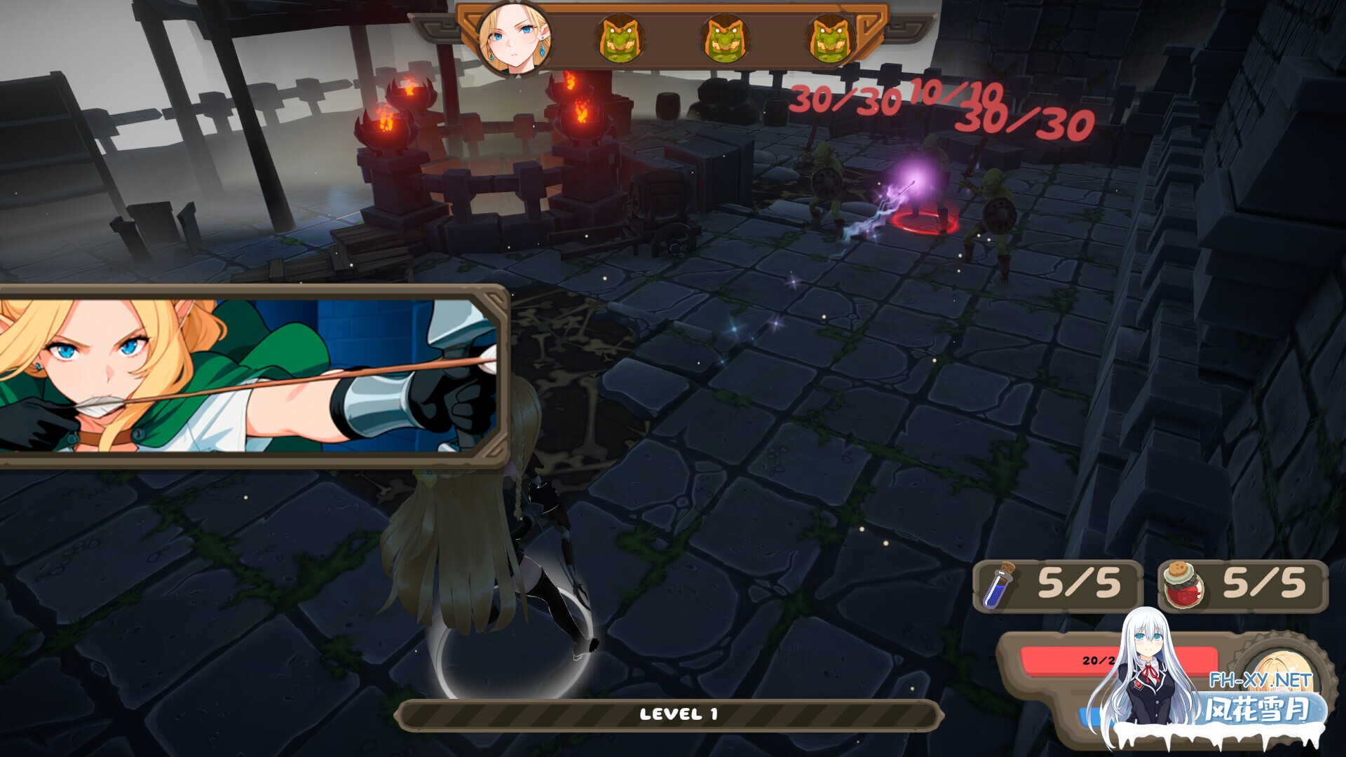 [SLG/生肉/精灵/2D/AI作画/巨乳]精灵冒险：失落城堡/Elf Adventure: The Lost Castle[体验版][PC/900M]-6.jpg