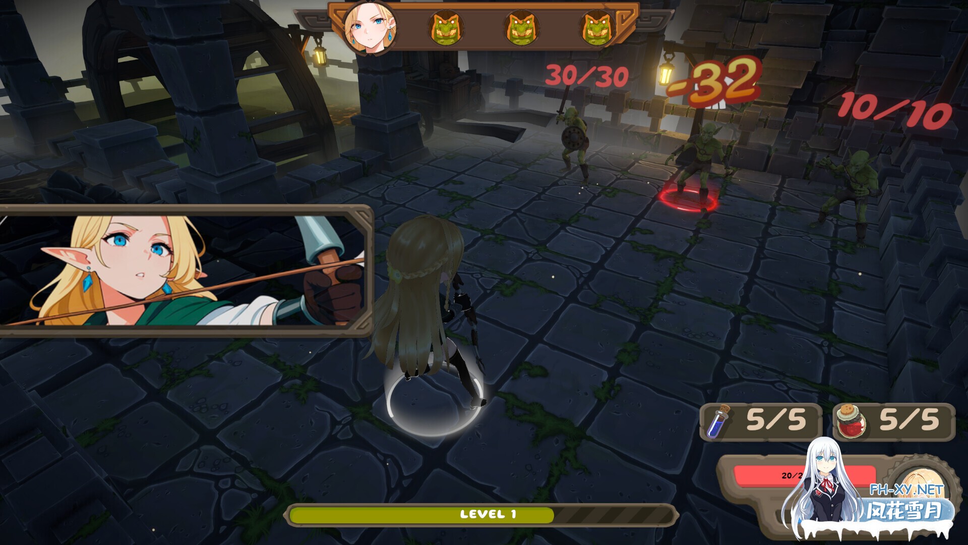 [SLG/生肉/精灵/2D/AI作画/巨乳]精灵冒险：失落城堡/Elf Adventure: The Lost Castle[体验版][PC/900M]-10.jpg