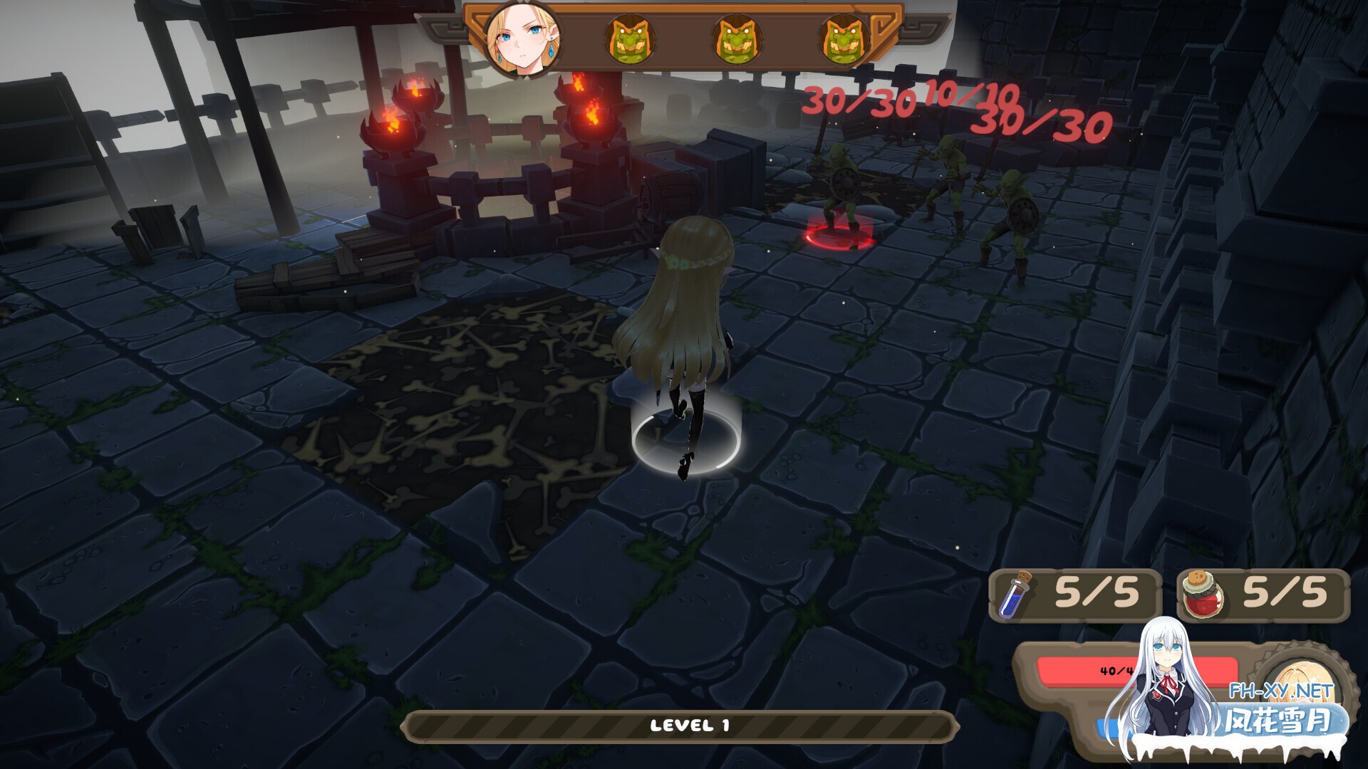 [SLG/生肉/精灵/2D/AI作画/巨乳]精灵冒险：失落城堡/Elf Adventure: The Lost Castle[体验版][PC/900M]-12.jpg