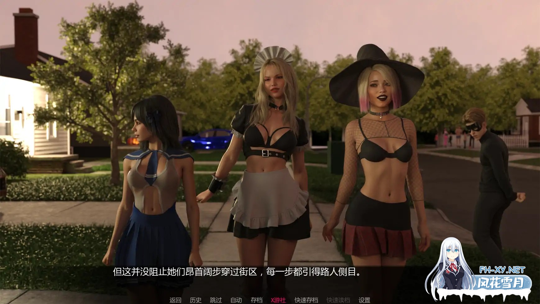 [SLG/AI汉化/3D/中出/百合/更新]不给糖就挑逗/Trick Or Tease [Ver1.0][PC+安卓/1.17G]-7.jpg