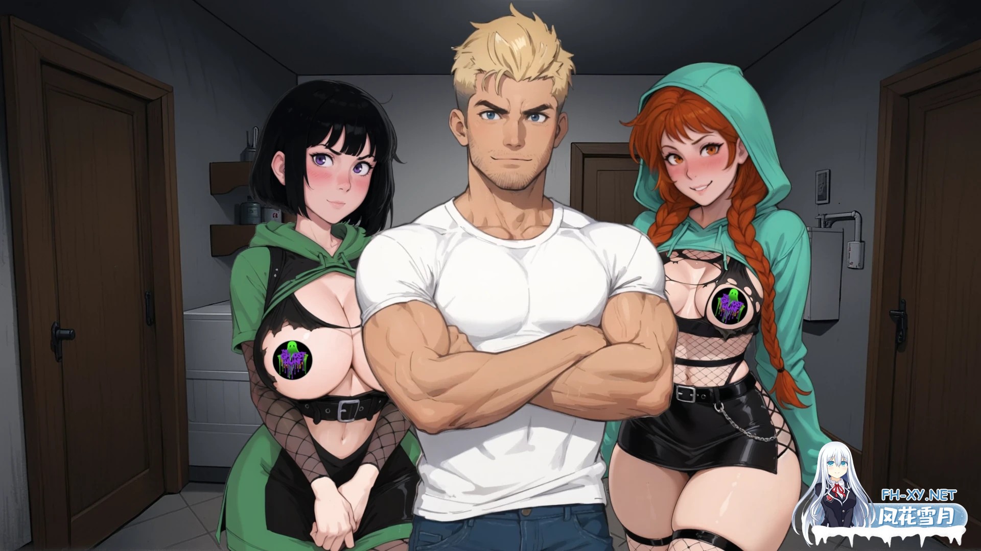 [SLG/AI汉化/巨乳/AI作画/2D]盖布的幽灵狩猎/Gabe's Ghost Hunt[Ver0.15][PC+安卓/0.26G]-2.jpg