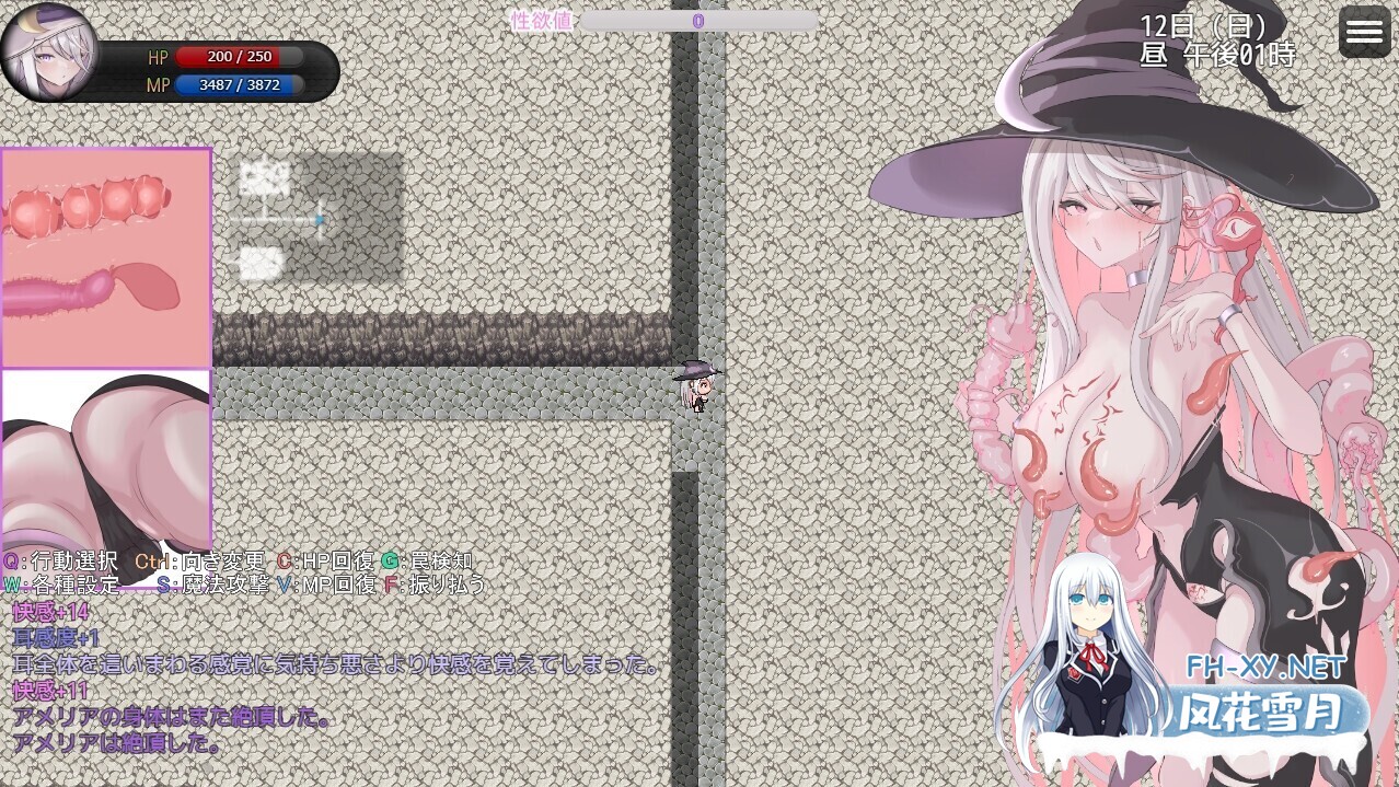 [日系RPG/官中/步兵/PC+安卓joi]艾梅莉亚与色色触手迷宫 アメリアと触手エロトラップダンジョン 官方中文步兵版[1.60G]-16.jpg