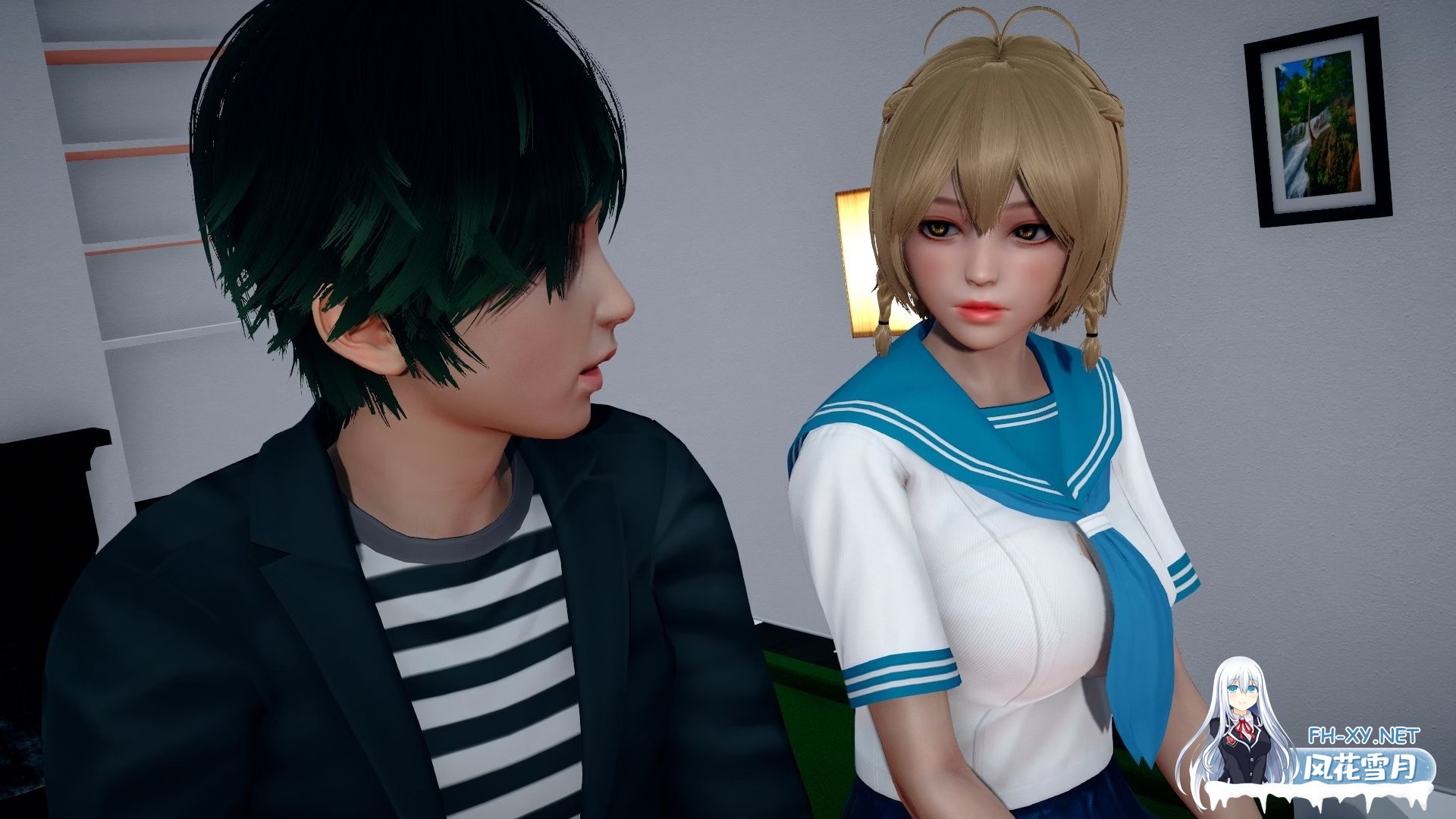 [亚洲SLG精品/汉化/后宫//恋爱/PC+安卓]我的女友是恶霸 我的爱人是霸凌女 恶女 My Bully Is My Love AI汉化内嵌版[10.2G]-12.jpg