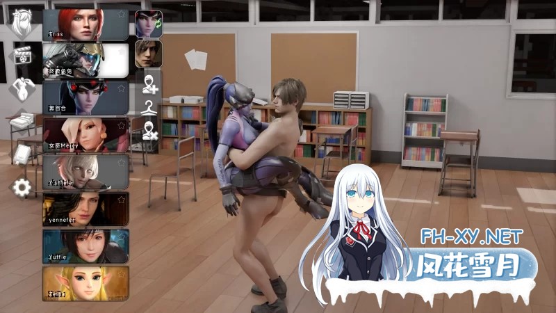 [3D互动/中文/步兵/带人物] 面部滋润模拟器 Ver0.59_Pro专业版 挂载完整汉化版+88款人物MOD [9.5G/更新]-4.jpg