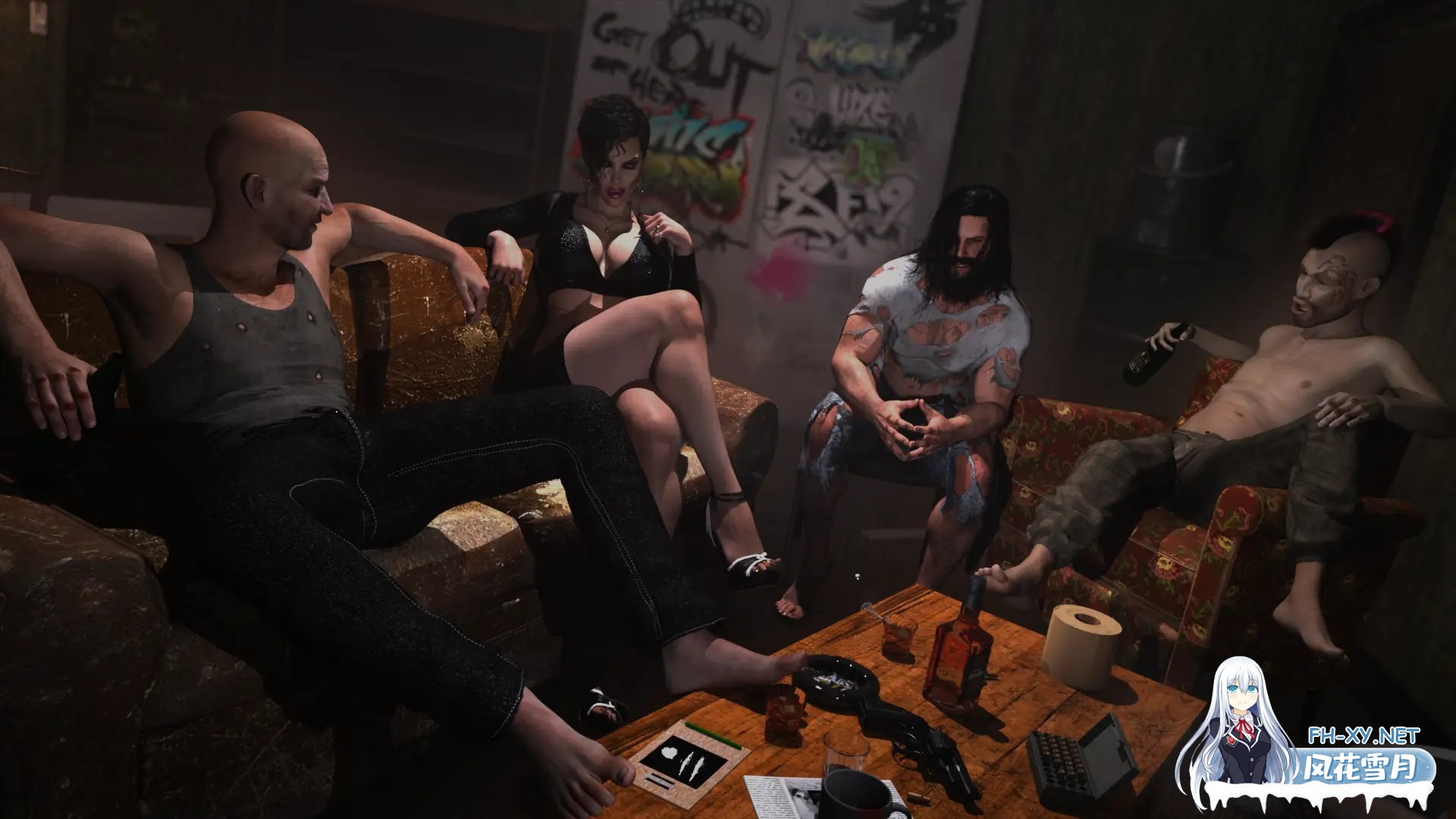 [SLG/动态/更新/汉化/3D/多P/口交]流浪汉/大屁股/The Bum[Ver0.9.1 Beta][PC/8.57G]-8.jpg