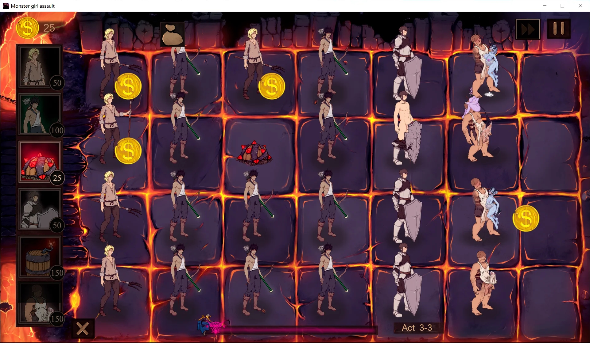 [PC+安卓][更新SLG/动态/无码/欧美]H植物大战僵尸 怪物娘突袭 Monster girl assault V0.35 英文步兵版 [1.58GB]-3.png