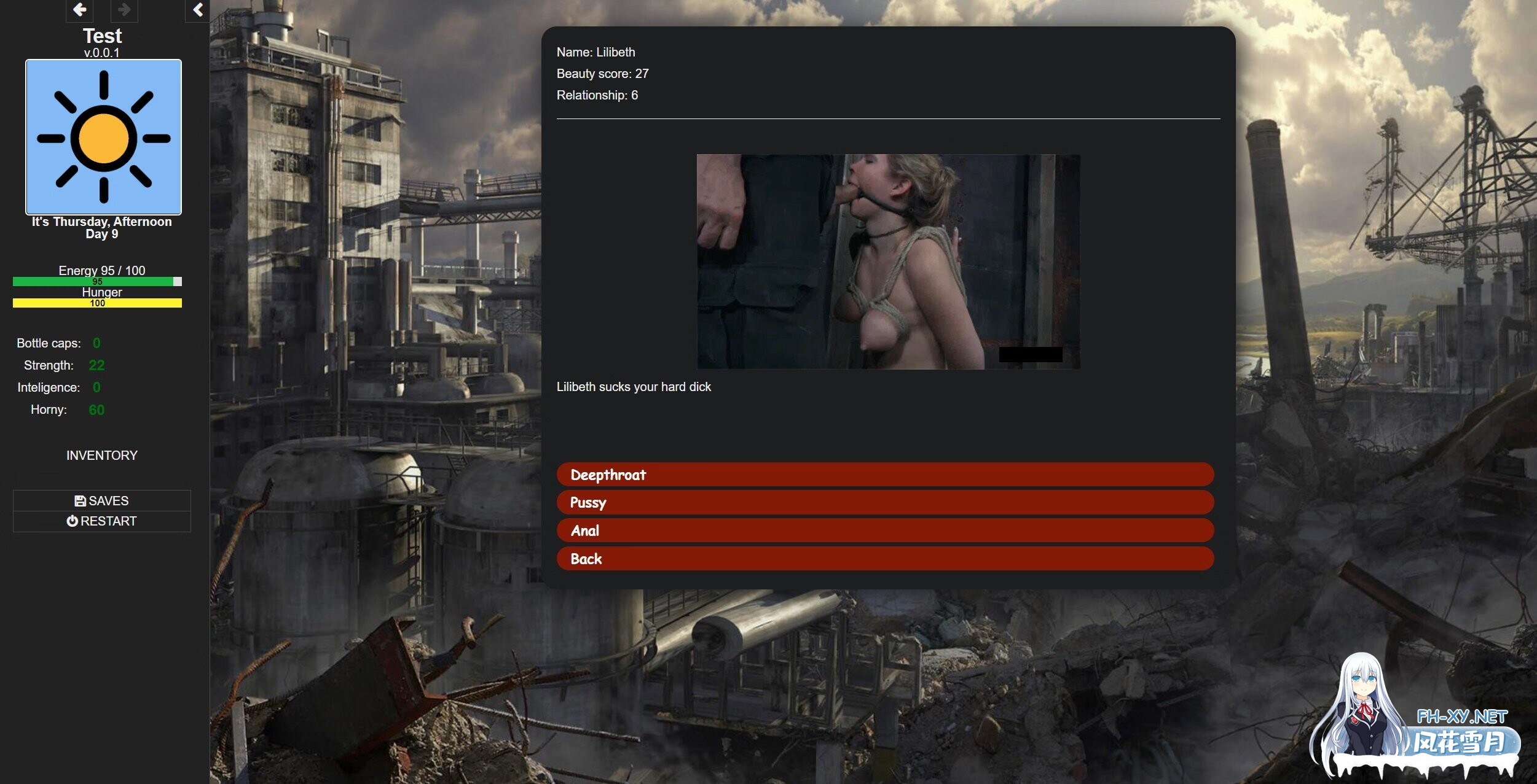 [HTML/机翻/真人全动态] 末日世界/Apocalyptic World v0.73a BugFix 浏览器汉化版 [3.1G/更新]-2.jpg